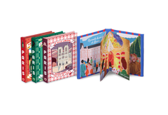 Paris - Livres magnétiques - 1 coffret, 4 magnets
