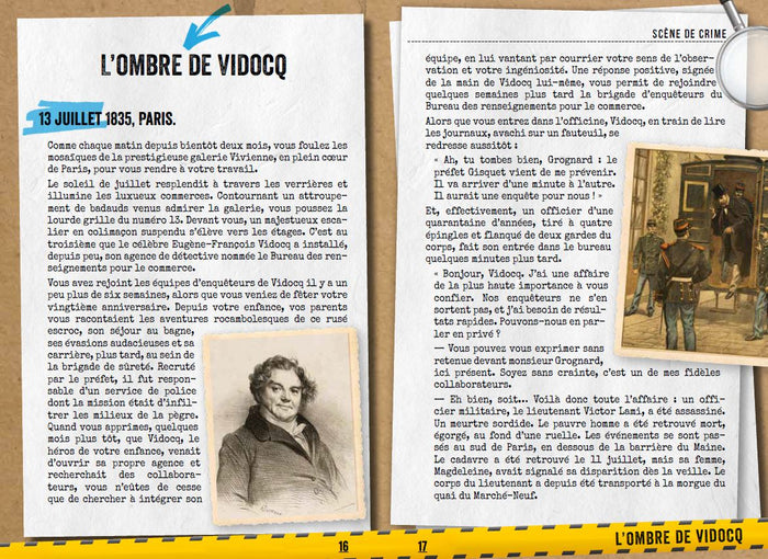 A vous d'enquêter - L'ombre de Vidocq