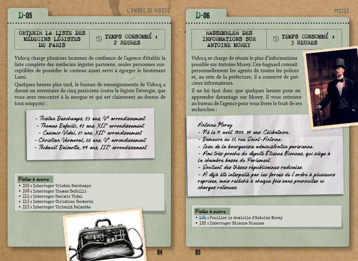 A vous d'enquêter - L'ombre de Vidocq