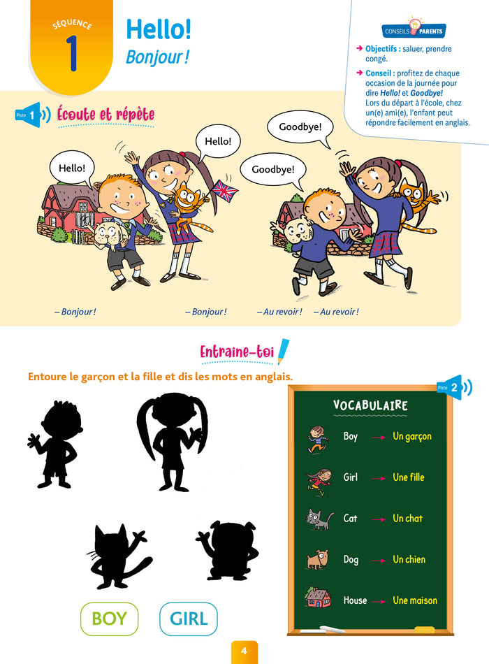 Pour comprendre Anglais CP