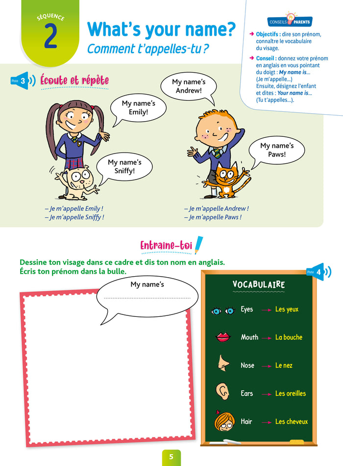 Pour comprendre Anglais CP