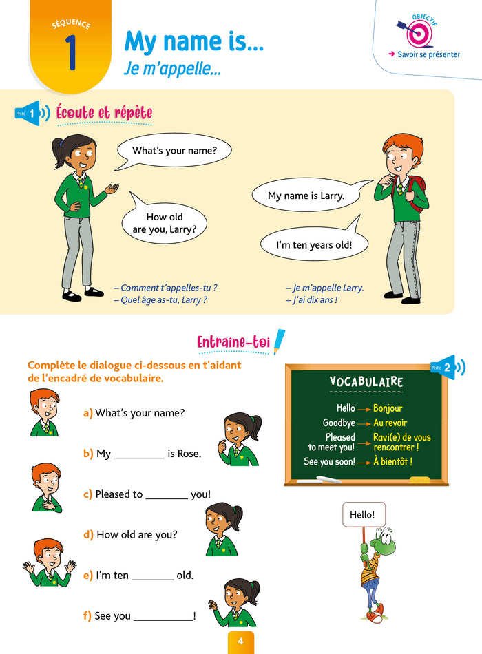 Pour comprendre anglais CM1