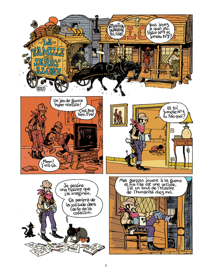 La famille selon Jerry Alone