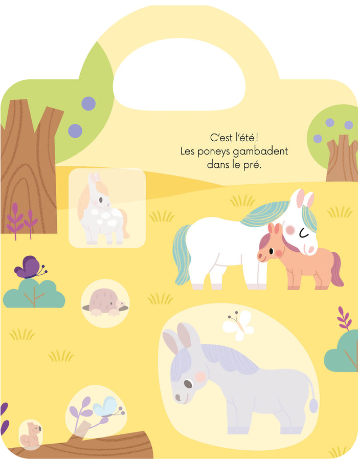 Décors et gommettes - animaux de la ferme