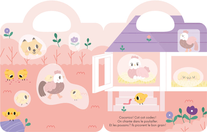 Décors et gommettes - animaux de la ferme