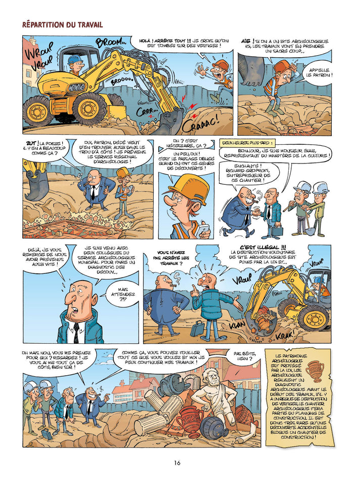 Plus on est de fouilles