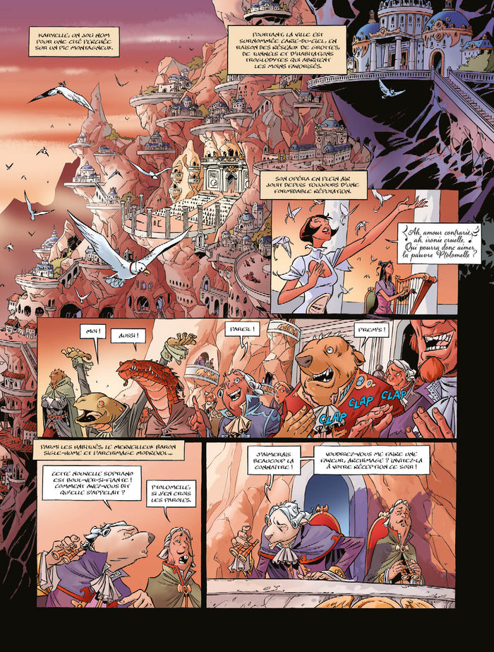 Les maléfices du Danthrakon - La diva des pics