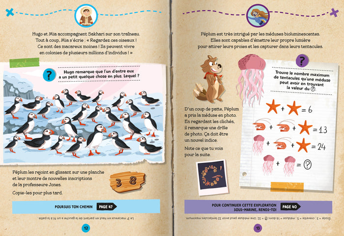 Enquête mystère - Sous les mers