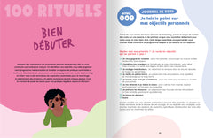 Mon Cahier 100 rituels Stretching - Bougez en douceur, gommez les douleurs !