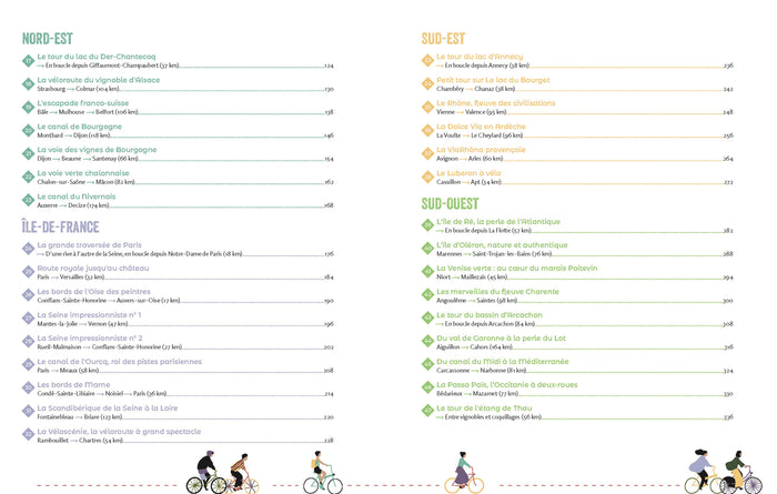 La France à vélo: Nos 50 plus beaux itinéraires