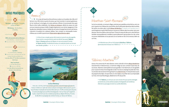 La France à vélo: Nos 50 plus beaux itinéraires