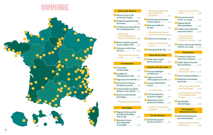 Expériences et micro-aventures en France