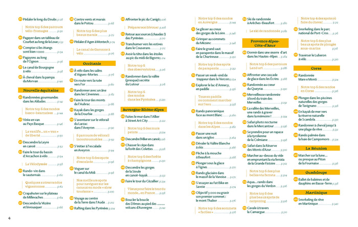 Expériences et micro-aventures en France