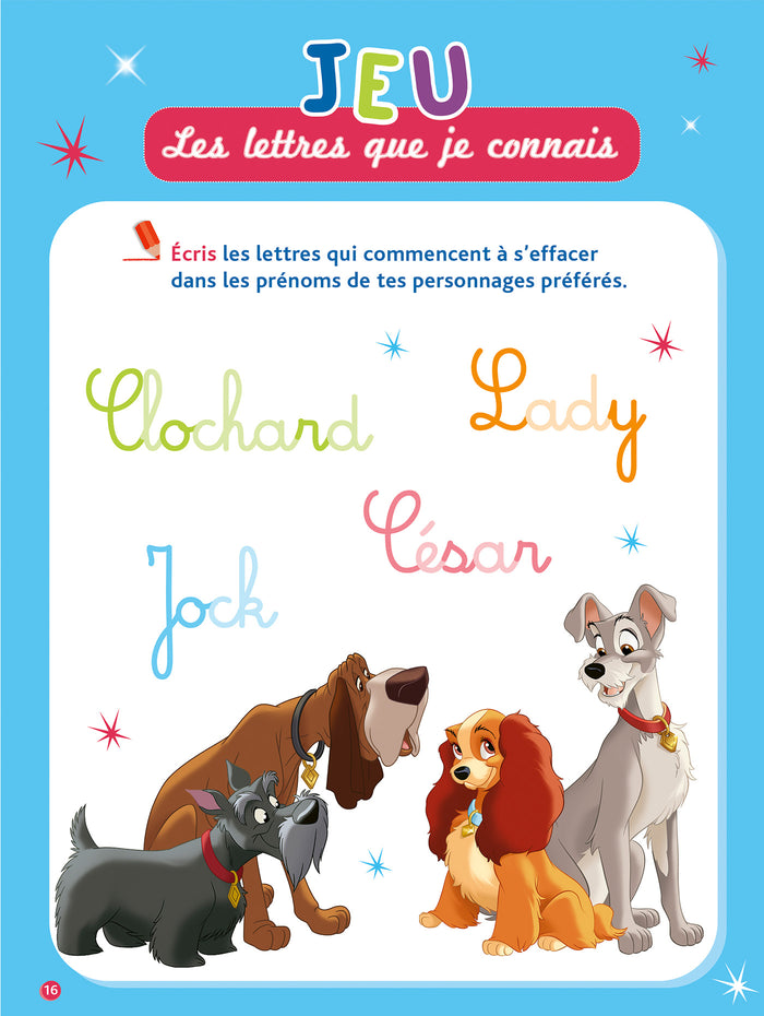 J'apprends à écrire les minuscules MS-GS (4-6 ans)