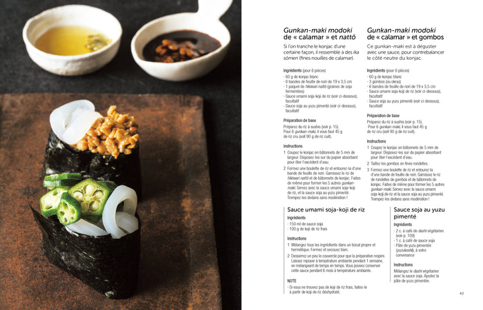 Sushis Modoki: L'art japonais des sushis veggies