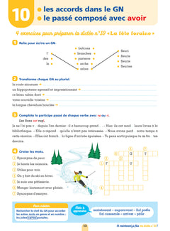 Les cahiers Bordas - Mon cahier de dictées CM1
