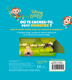 Disney Baby - Où te caches-tu, Petit Monstre ? - Avec des volets à soulever