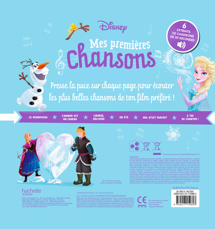 La Reine des Neiges - Mes Premières Chansons