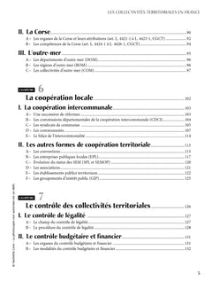 Fondamentaux - Les collectivités territoriales en France