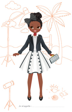 Actrices - bloc à spirale