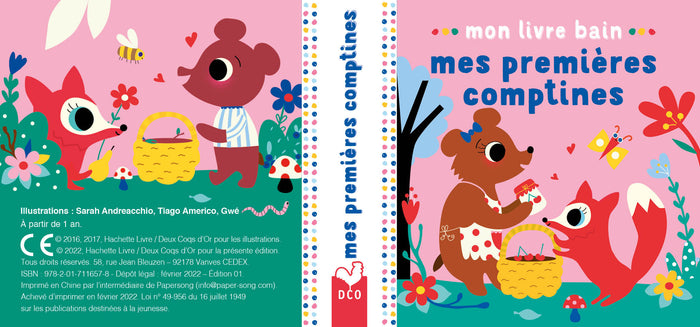 Mes mini livres pour chanter dans le bain