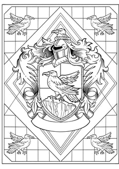 Harry Potter - Serdaigle - le livre de coloriage officiel