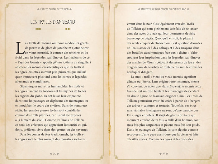 forces du mal de Tolkien