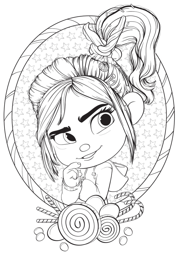 Mini bloc disney portraits