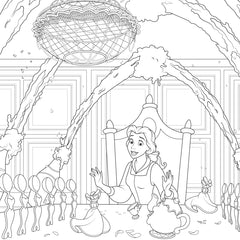 Les grands carrés Disney - À table !