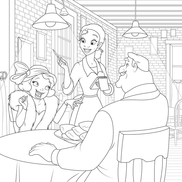 Les grands carrés Disney - À table !