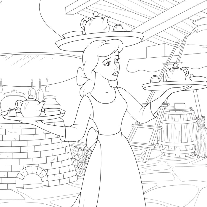 Les grands carrés Disney - À table !