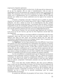 Les Lois de l'Univers ou les Bases de l'existence de la hiérarchie Divine Tome 1