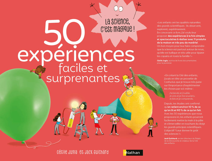 50 expériences faciles et surprenantes