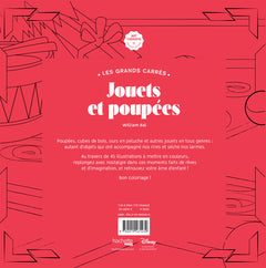 Les grands carrés Disney Jouets et poupées