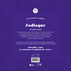 Les grands carrés d'Art-thérapie Zodiaque