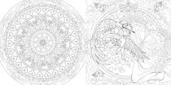 Les Petits carrés d'Art-thérapie Love Mandalas