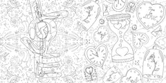 Les Petits carrés d'Art-thérapie Love Mandalas