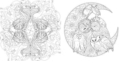 Les Petits carrés d'Art-thérapie Love Mandalas