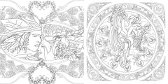 Les Petits carrés d'Art-thérapie Love Mandalas