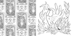 Les Petits carrés d'Art-thérapie Tarot et arts divinatoires