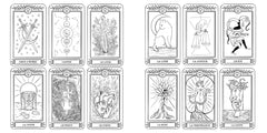 Les Petits carrés d'Art-thérapie Tarot et arts divinatoires