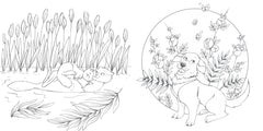 Les petits carrés d'Art-thérapie Boules de poils