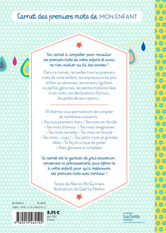 Carnet des premiers mots de mon enfant
