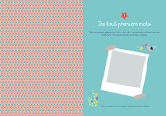 Carnet des premiers mots de mon enfant