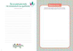 Carnet des premiers mots de mon enfant
