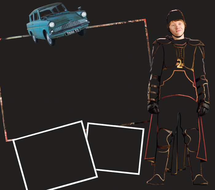 Harry Potter - Cartes à gratter Harry, Hermione, Ron