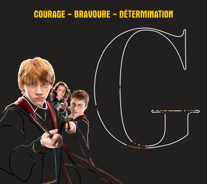 Harry Potter - Cartes à gratter Harry, Hermione, Ron