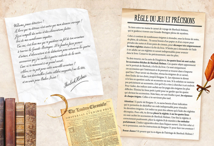 Sur les traces de - Sherlock Holmes