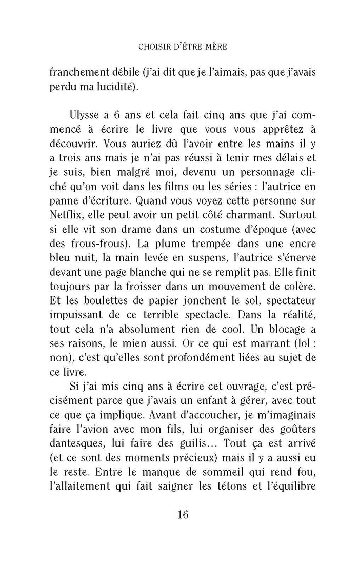 Choisir d'être mère