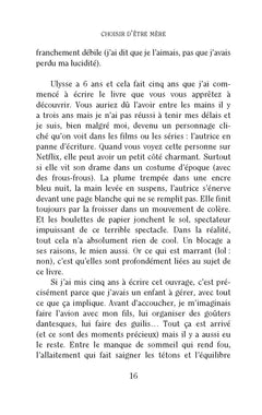 Choisir d'être mère